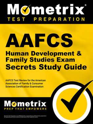 cover image of AAFCS Human Development & Family Studies Exam Secrets Study Guide